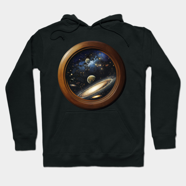 Universe in You - Trompe L'oeil - Eye Deception Hoodie by TuncGK