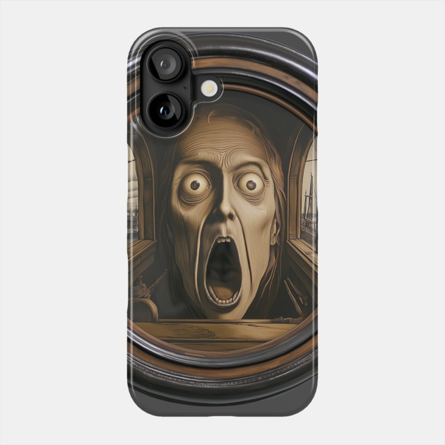 Dead Inside - Sad & Scary - Trompe L'oeil Phone Case by TuncGK