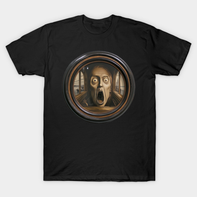 Dead Inside - Sad & Scary - Trompe L'oeil T-Shirt by TuncGK