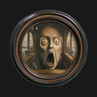 Dead Inside - Sad & Scary - Trompe L'oeil T-Shirt