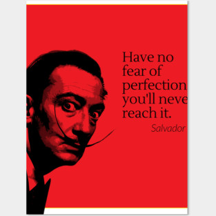 Salvador Dali quote Posters and Art
