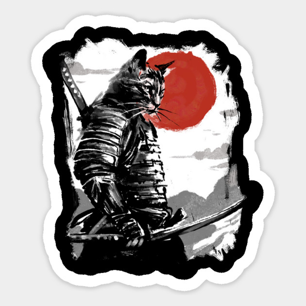 Bushi Cat Magnet by GoshWow®