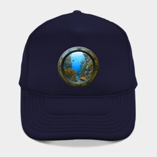 Coral Life - Trompe L'oeil - Surreal Hat