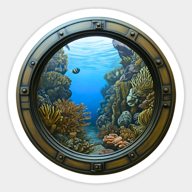 Coral Life - Trompe L'oeil - Surreal Magnet by TuncGK
