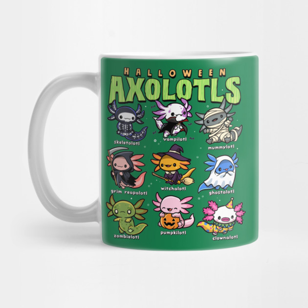 Halloween Axolotls by GoshWow®