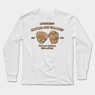 vintage 70s statler and waldorf Long Sleeve T-Shirt