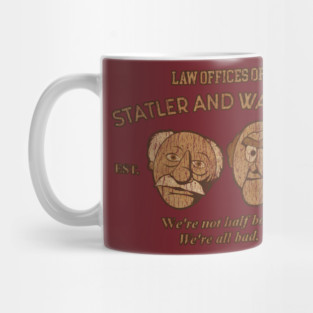 vintage 70s statler and waldorf Mug