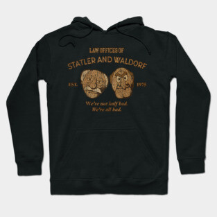 vintage 70s statler and waldorf Hoodie