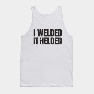 welder Tank Top