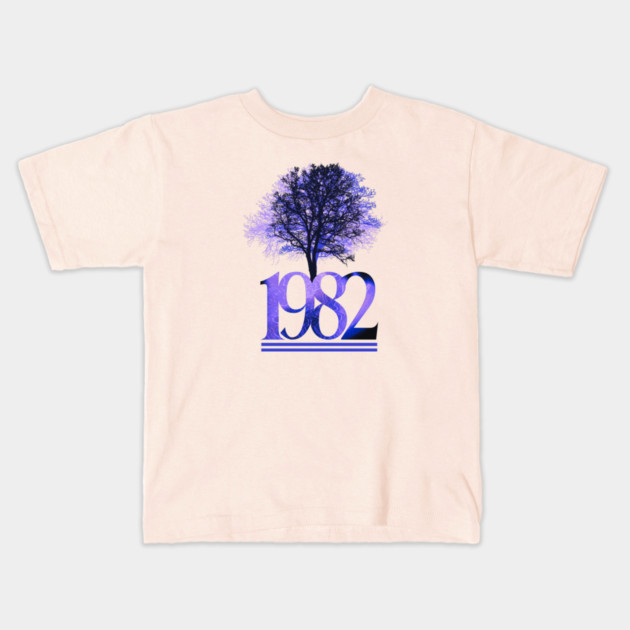 Echoes of 1982 Kids T-Shirt by casualteesinc