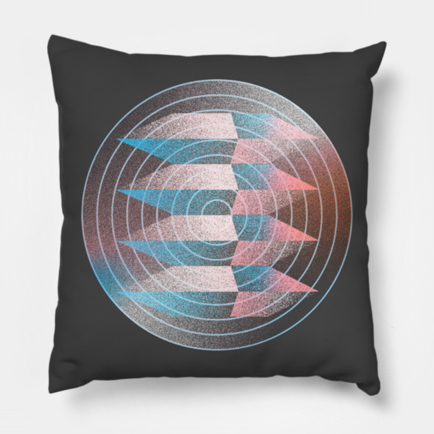 Spectrum of Consciousness Pillow by casualteesinc