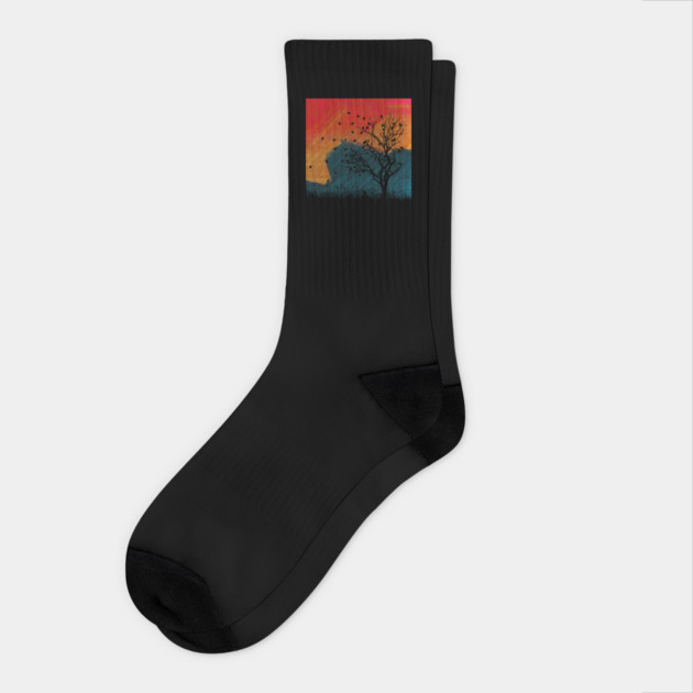 Autumn Moments Socks by casualteesinc