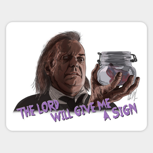 The Blob: Reverend Meeker Magnet by 51Deesigns