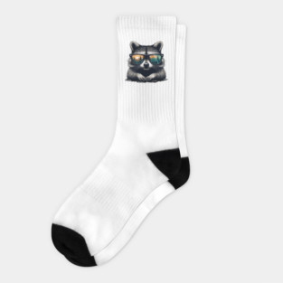 Funny Raccoon Socks