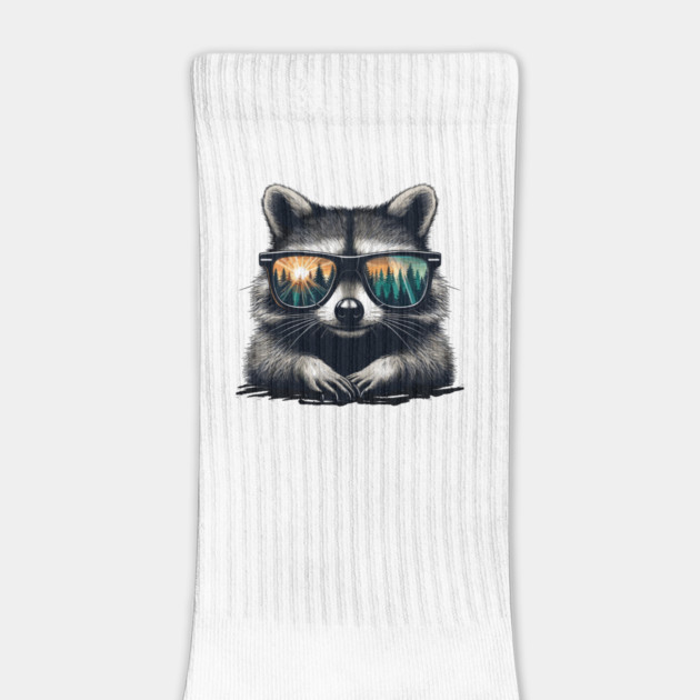 Funny Raccoon by JessArty