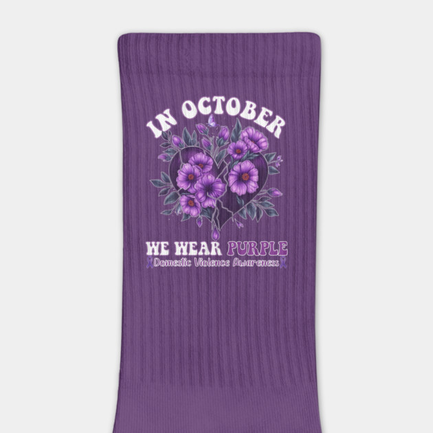 In October We Wear Purple by JessArty