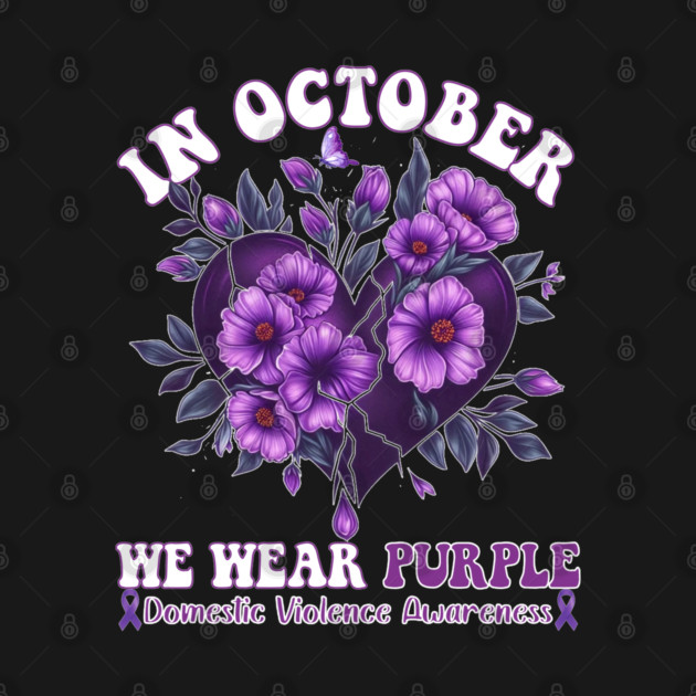 In October We Wear Purple by JessArty