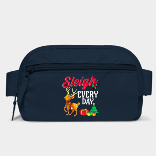 Sleigh Every Day Christmas Deer Bag