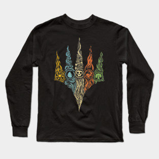 Mana Doodle Long Sleeve T-Shirt