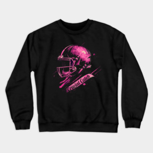 Crucial catch - breast cancer awareness month Crewneck Sweatshirt