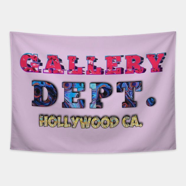 GALLERY DEPT HOLLYWOOD Tapestry by Nizar clothing store 
