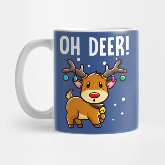 Oh Deer! Christmas Kawaii Deer by creative