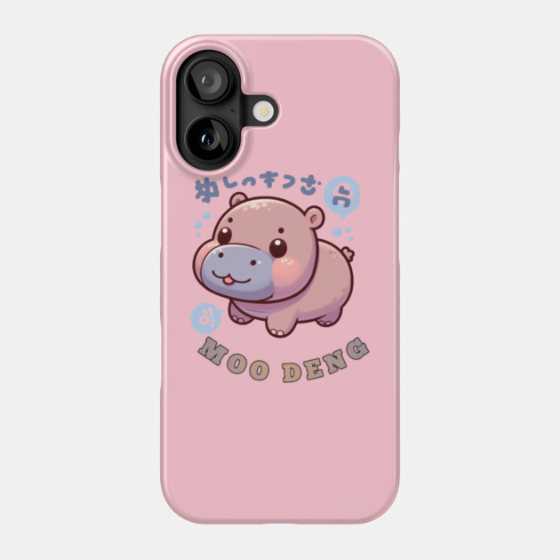 Moo Deng's cuteness is infinite Phone Case by Nizar clothing store 
