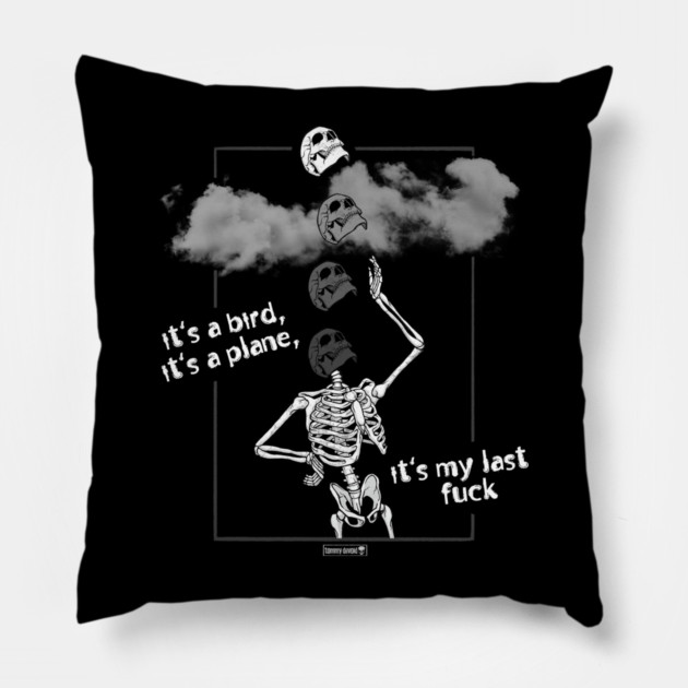 Be Free. Pillow by Tommy Devoid