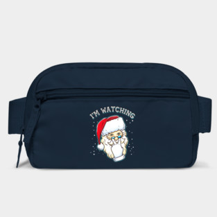 I’m Watching You Santa Claus Bag