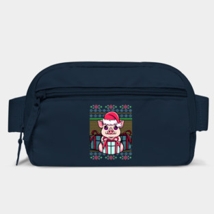 Pig Ugly Christmas Sweater Style Funny Bag