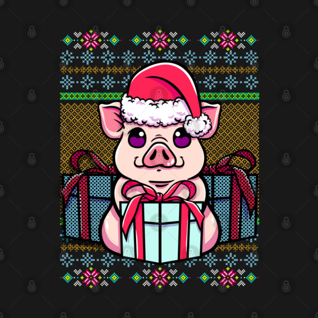 Pig Ugly Christmas Sweater Style Funny by creative