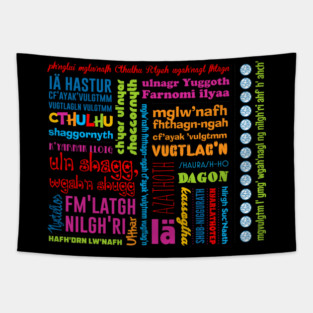 The Pastel Colors Out of Space Tapestry