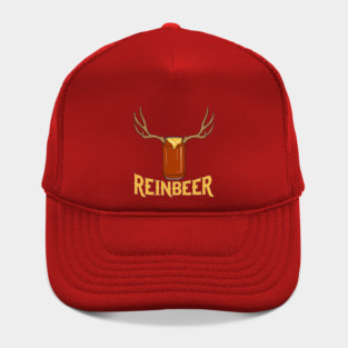 Reinbeer Reindeer Beer X-mas Beer Can Drinking Hat