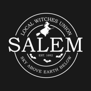 Salem witch est 1692 - halloween design T-Shirt