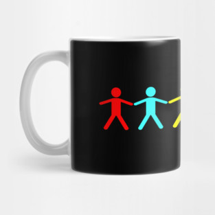 holding hands Mug