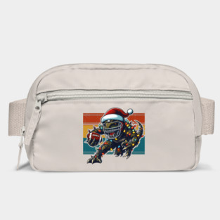 American Football T-Rex Christmas Lights Bag