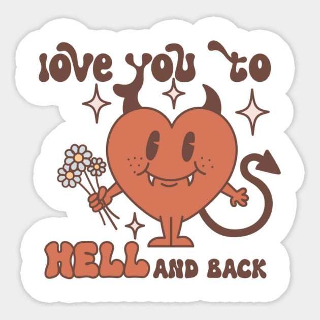 Cute Devil Heart Halloween Magnet by TurnEffect