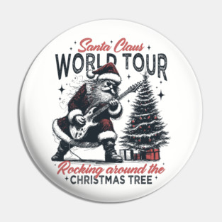 Santa Claus World Tour - Rocking around the Christmas Tree Pin