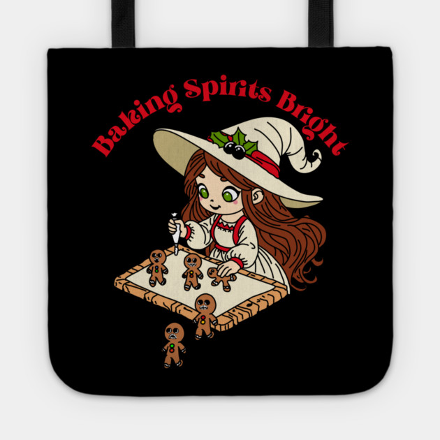 Baking Spirits Bright Witch Tote by H. R. Sinclair