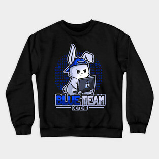 Cybersecurity - Blue Team - Defend Crewneck Sweatshirt
