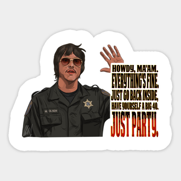 Cabin Fever: Just Party Magnet by 51Deesigns