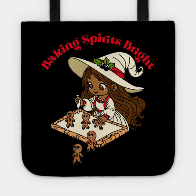 Baking Spirits Bright Witch Tote by H. R. Sinclair