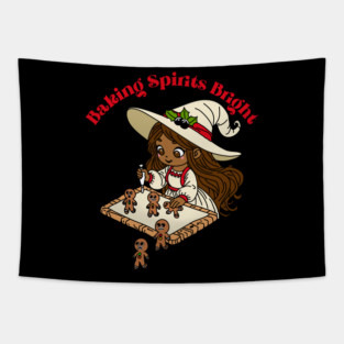 Baking Spirits Bright Witch Tapestry