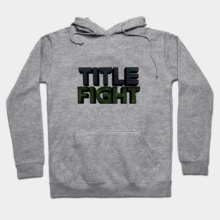 Title Fight's Floral Green Hoodie