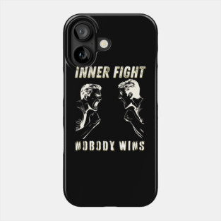 Inner Conflict - Personal Problems - Mental Strength Phone Case