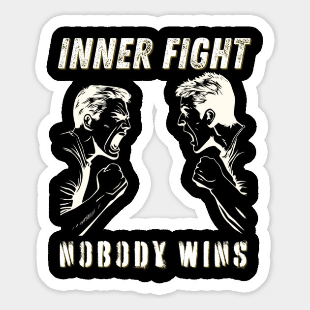 Inner Conflict - Personal Problems - Mental Strength Magnet by TuncGK