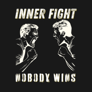 Inner Conflict - Personal Problems - Mental Strength T-Shirt