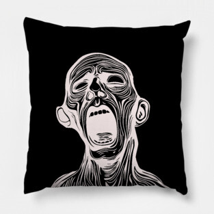 Angst - Pain of Being - Existential Crisis Pillow