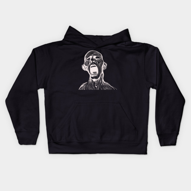 Angst - Pain of Being - Existential Crisis Kids Hoodie by TuncGK