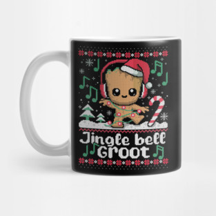 Jingle bell groot ugly christmas sweater Mug